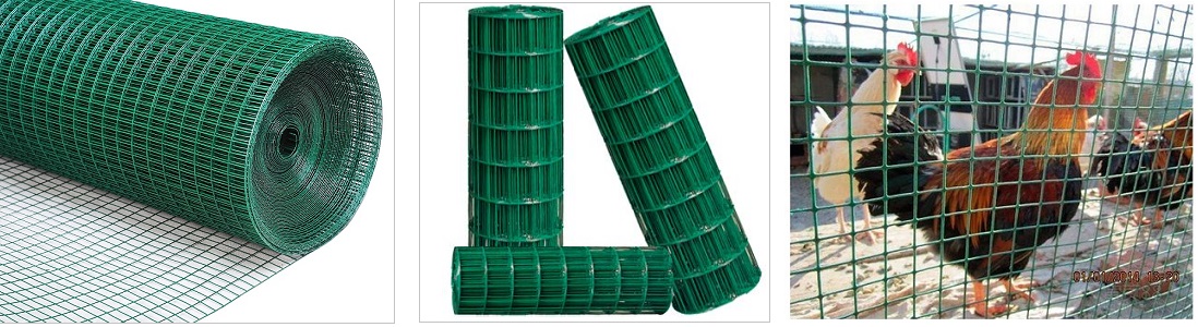 PVC Mesh with Galvanized Wire Refers to Welded Mesh or Fence