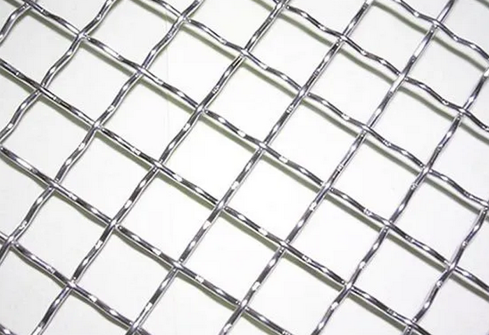 Pre-crimped Metal Woven Wire Mesh for Window Decoration